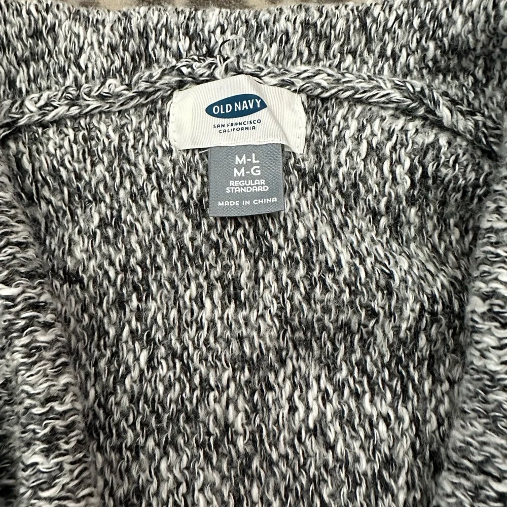 Old Navy Cocoon Sweater in Charcoal Gray Size Medium Large
